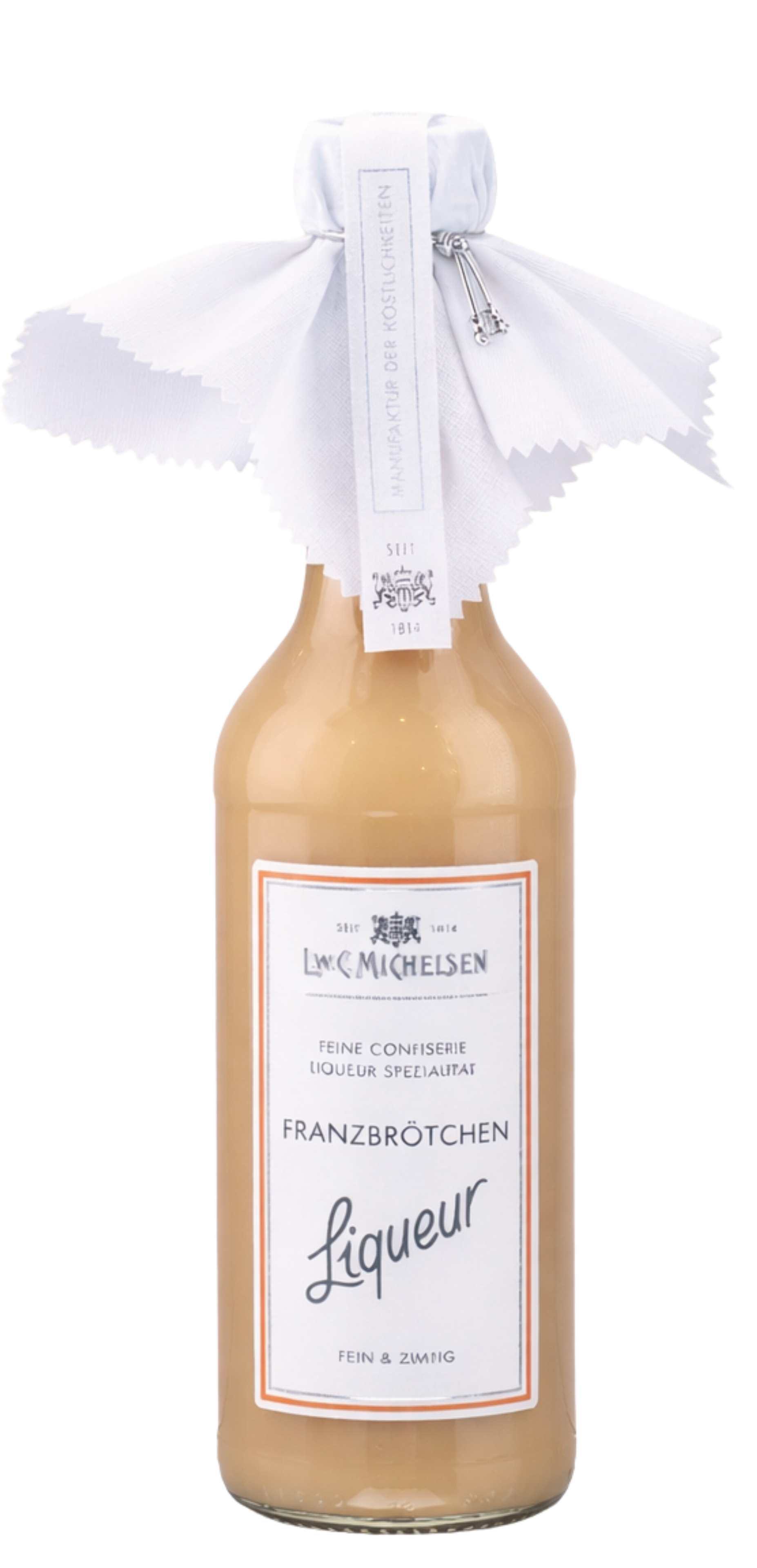 Sahnelikör Typ Franzbrötchen 20 % vol. -Gradhalsflasche 350 ml-