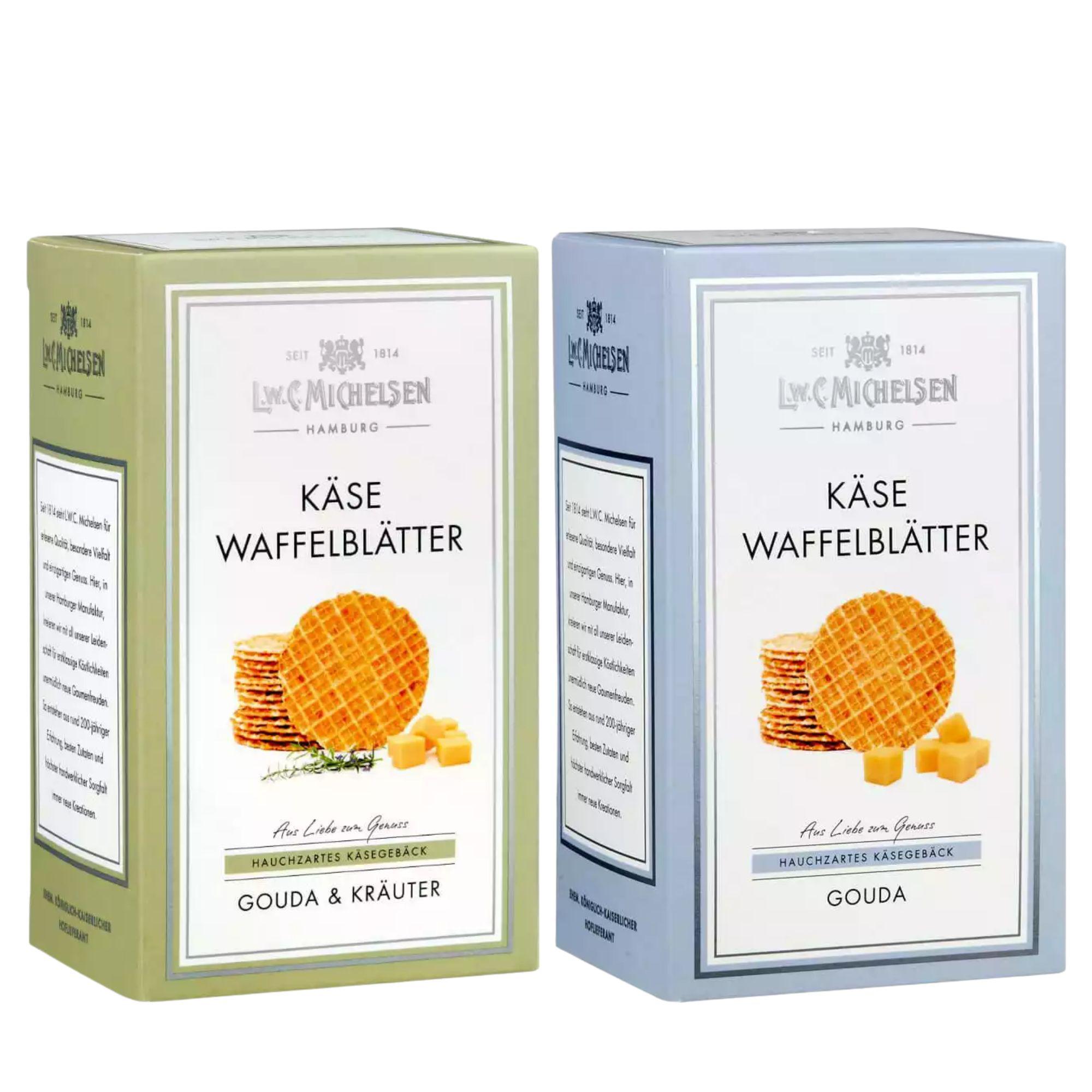 Käse-Waffel-Blätter Display I