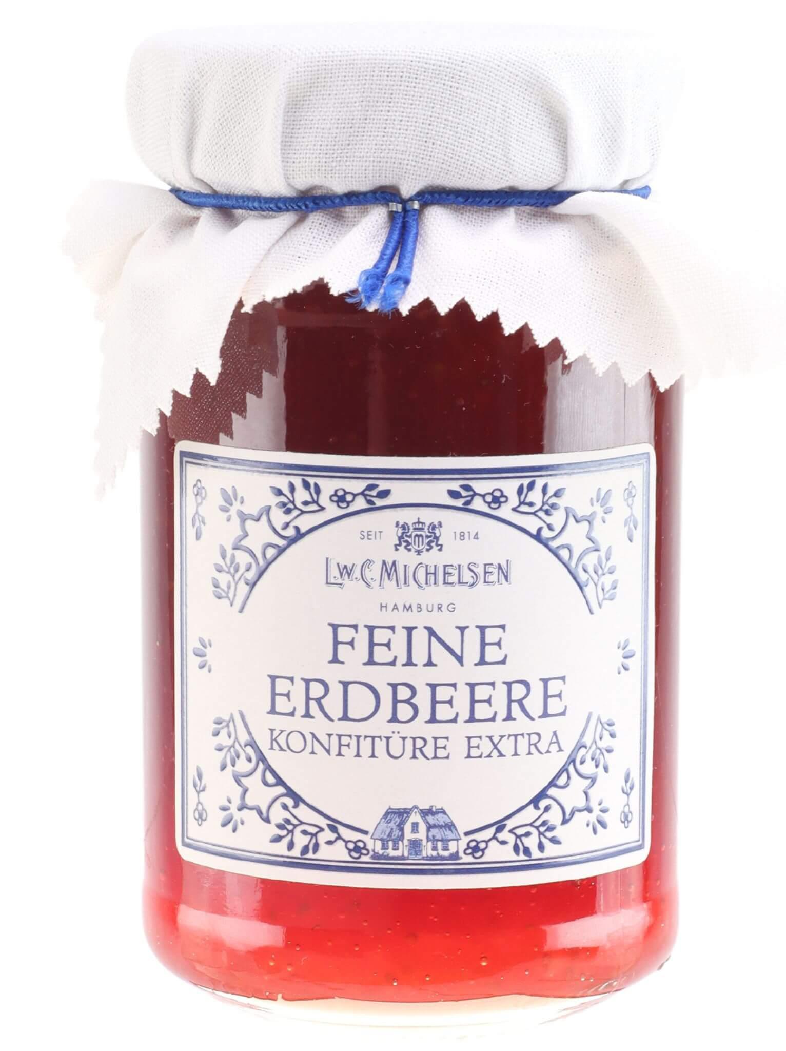 Landhaus Erdbeer Konfitüre -Extra-: Unsere Landhaus Erdbeer-Konfitüre -Extra- ist ein wahrer Klassiker, der mit seiner...