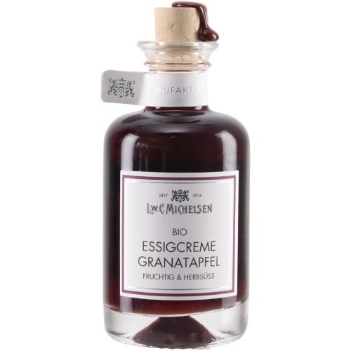 BIO Granatapfel-Essigcreme in Apothekerflasche