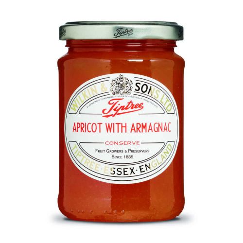 W&S Apricot & Armagnac 340g Glas (4% Vol.)